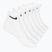Șosete Nike Everyday Cushioned 6 perechi white/black
