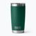 Cană termică YETI Rambler Tumbler 591 ml black forest green