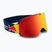 Ochelari de schi Red Bull SPECT Rush matte blue/orange with red mirror