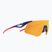 Ochelari de soare Red Bull SPECT Mark blue/brown with red orange mirror