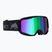 Ochelari de schi Red Bull Spect Neon matte black/brown with green mirror