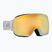 Ochelari de schi Red Bull Spect Fink Photo matt white/brown with gold chrome x