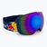 Ochelari de schi Red Bull SPECT Bent blue/ice blue snow/smoke with blue mirror