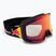 Ochelari de schi Red Bull SPECT Jibb Photo matte black/brown with red chrome x