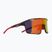 Ochelari de soare  Red Bull SPECT Rumble grey/red with red mirror