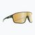 Ochelari de soare Red Bull SPECT Daft matt metallic olive/ brown with gold mirror