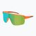 Ochelari de soare Red Bull SPECT Dakota matt clear neon-orange/brown with blue-green mirr