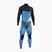 Costum de înot pentru bărbați ION Seek Core 3/2 Front Zip blue gradient