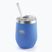 Cană termică GSI Outdoors Glacier SS Tumbler 355 ml blue aster