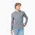 Longsleeve pentru bărbați super.natural Apres Ski cashmere grey melange/various