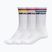 Șosete pentru femei IMPALA Stripe 3 pary white