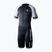 Combinezon de triatlon pentru bărbați Synergy Elite Short Sleeve Trisuit salt & pepper