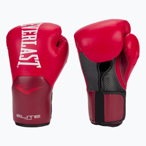 Mănuși de box pentru bărbați EVERLAST Pro Style Elite 8, roșu, EV2500 FL RED-10 oz. 3