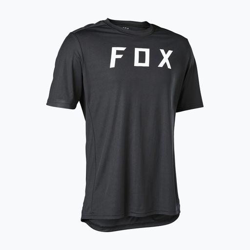 Tricou de ciclism pentru bărbați FOX Ranger SS Jersey Moth negru 28878