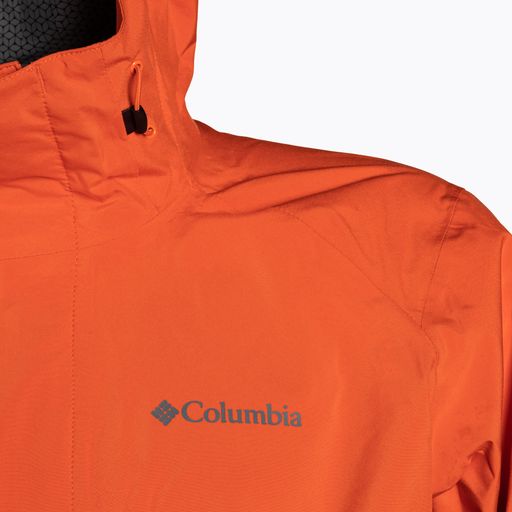 jacheta de ploaie Columbia Earth Explorer pentru bărbați Shell 813 portocaliu 1988612 3
