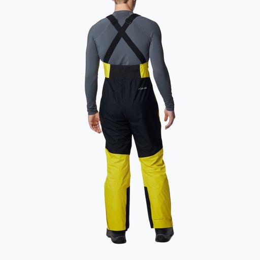 Columbia Iceventure Bib galben pantaloni de schi pentru bărbați 2008141 3