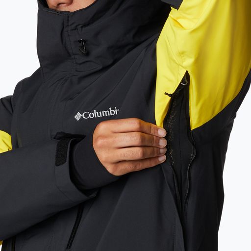 Columbia Aerial Ascender jachetă de schi pentru bărbați galben și negru 1954391 6
