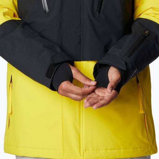 Columbia Aerial Ascender jachetă de schi pentru bărbați galben și negru 1954391 7