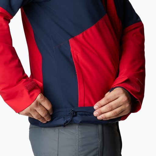 Jachetă de schi pentru bărbați Columbia Centerport II roșu/albastru 2010261 7