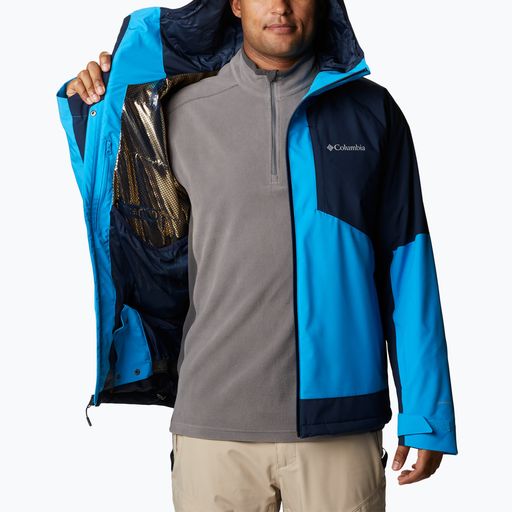 Columbia Centerport II jachetă de schi pentru bărbați albastru 2010261 4