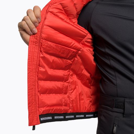 Jachetă de schi pentru bărbați Rossignol Verglas Hero Hood, roșu, RLJMJ83 7