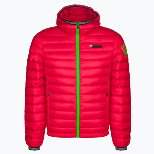 Jachetă de schi pentru bărbați Rossignol Verglas Hero Hood, roșu, RLJMJ83 5