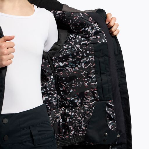 Jachetă de snowboard pentru femei Roxy Meade, negru, ERJTJ03275 11