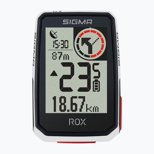 Sigma ROX 2.0 Top Mount contor de biciclete alb 1053 4