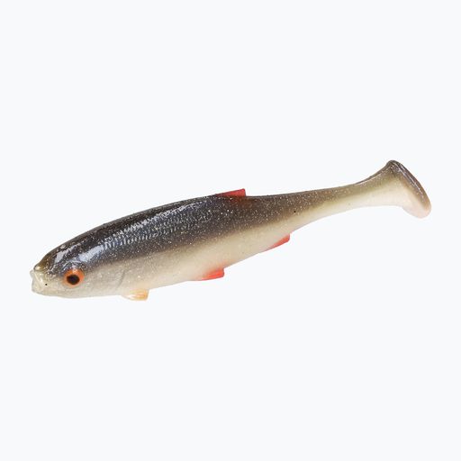 Mikado Real Fish 4pc momeală de cauciuc verde PMRFR-10-ROACH