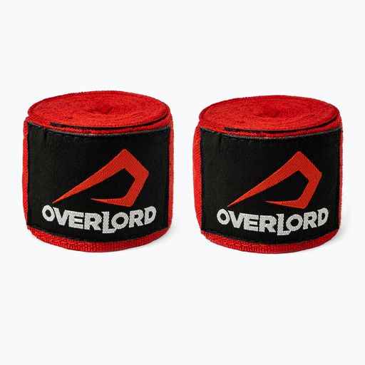 Bandaje de box Overlord elastic roșu 200001-R/350 3