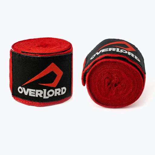 Bandaje de box Overlord elastic roșu 200001-R/350 4
