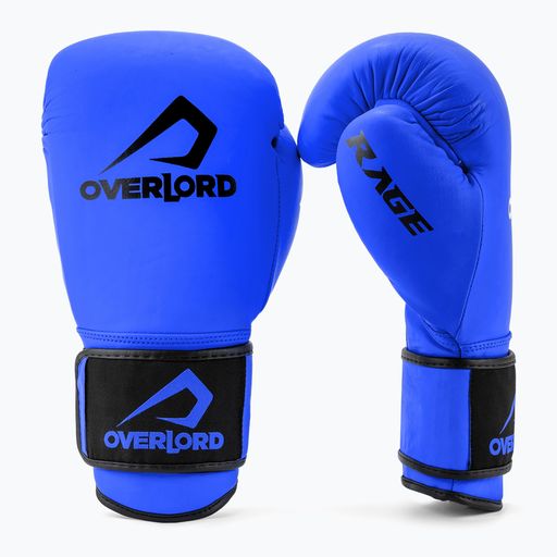Mănuși de box Overlord Rage albastru 100004-BL/10OZ 6