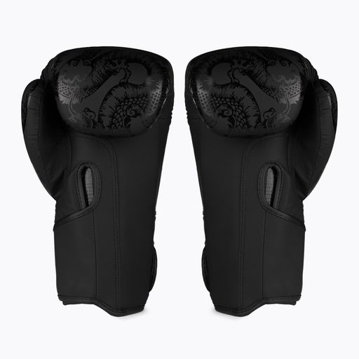 Overlord Legend mănuși de box din piele sintetică negru 100001-BK/10OZ 2