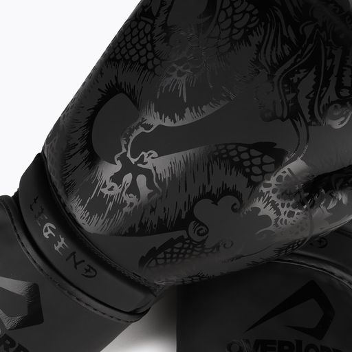 Overlord Legend mănuși de box din piele sintetică negru 100001-BK/10OZ 5