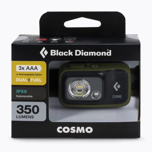 Black Diamond Cosmo 350 lanternă verde BD6206733002ALL1 2