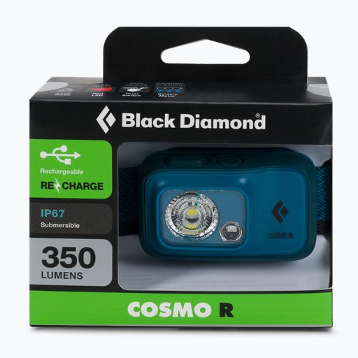 Black Diamond Cosmo 350-R lanternă cu cap albastru BD6206774004ALL1 2