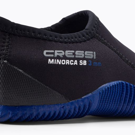 Cressi Minorca Shorty 3mm negru și albastru marin pantofi de neopren XLX431302 7