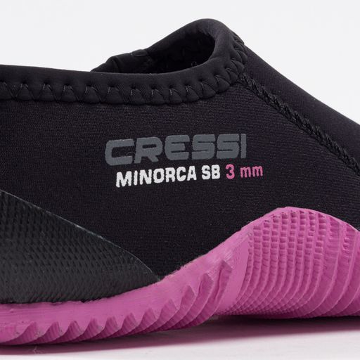 Cressi Minorca Shorty 3mm negru/roz pantofi din neopren XLX431400 7