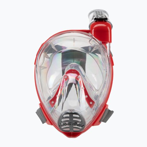 Cressi Duke Dry mască de față completă pentru snorkelling roșu XDT000058 2