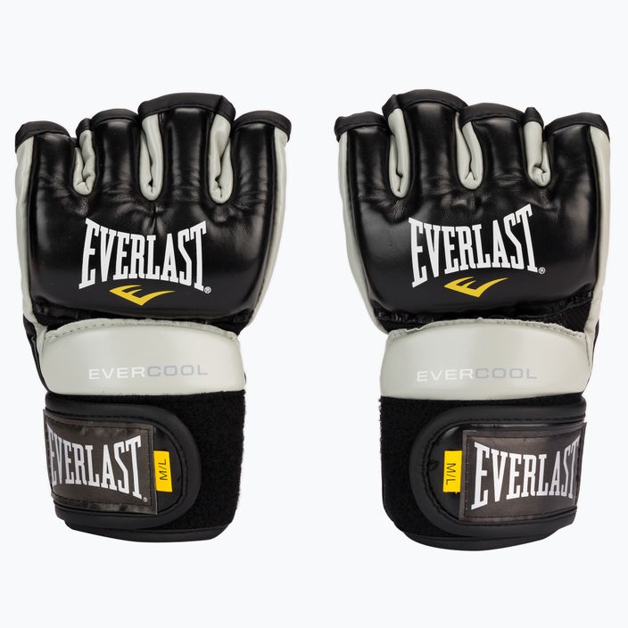 Mănuși de box EVERLAST Everstrike, negru, EV660 BLK/GRY-M/L