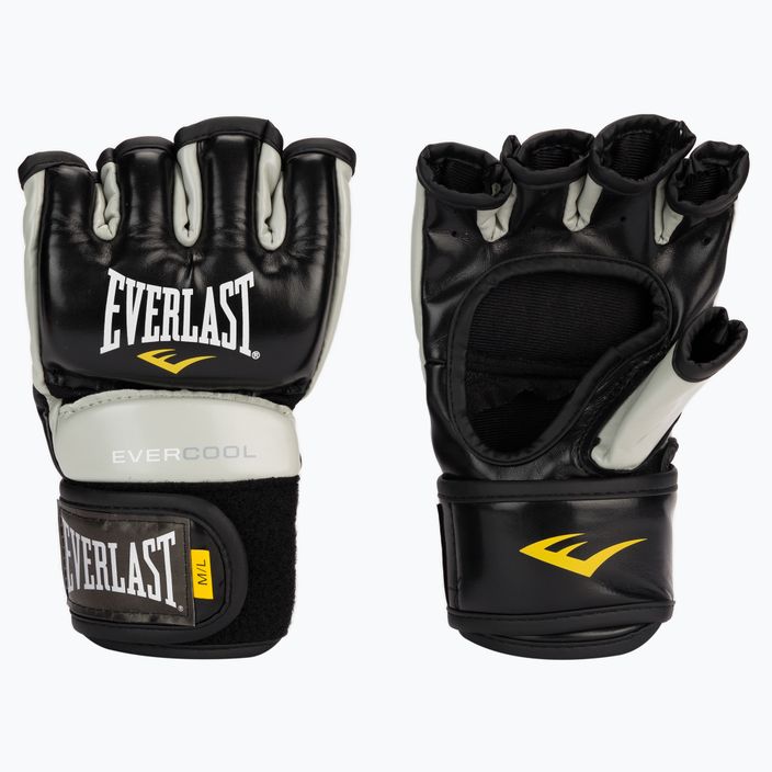 Mănuși de box EVERLAST Everstrike, negru, EV660 BLK/GRY-M/L 3