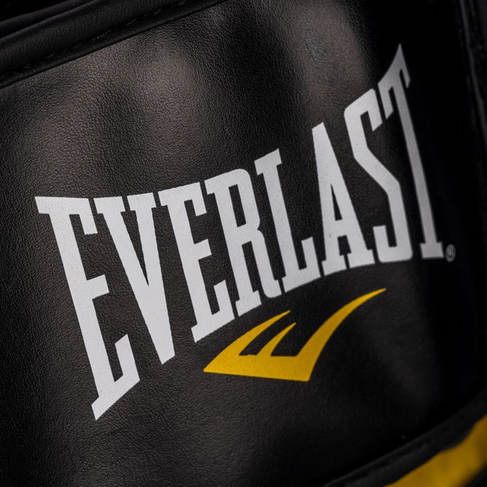 Articole de protecție cap pentru box pentru bărbați Everlast Elite Lea Headgear, negru, EV 720 M/L 4