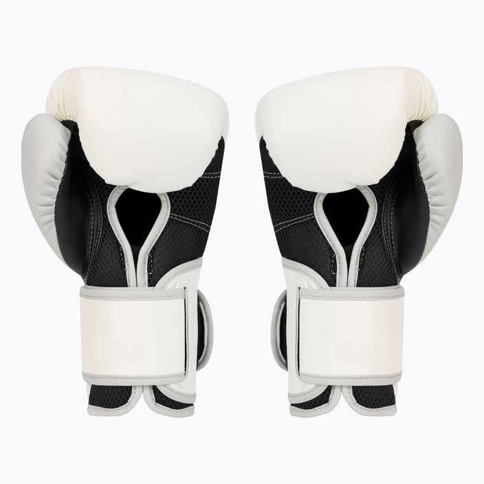 Mănuși de box pentru bărbați EVERLAST Powerlock Pu, alb, EV2200 WHT-10 oz. 2