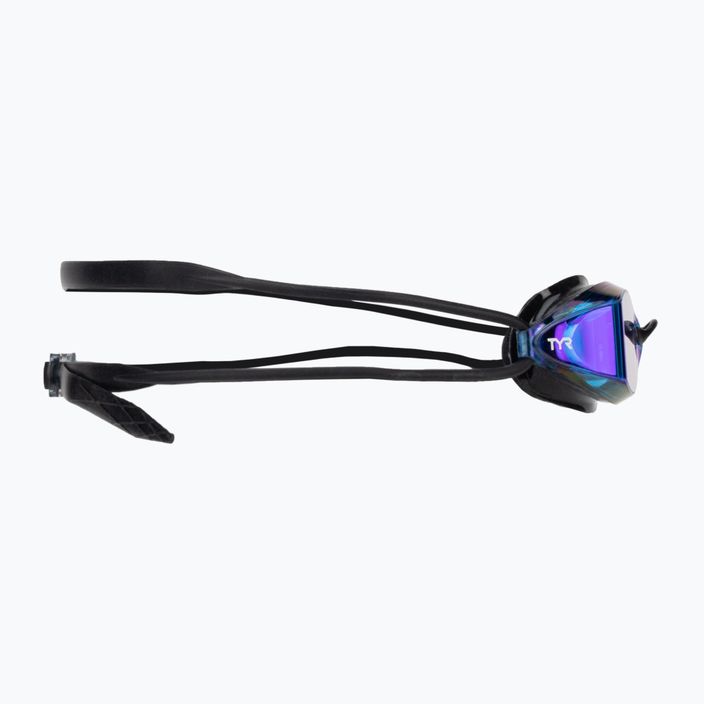 Ochelari de înot TYR Tracer-X Racing Mirrored negru-albaștri LGTRXM_422 3