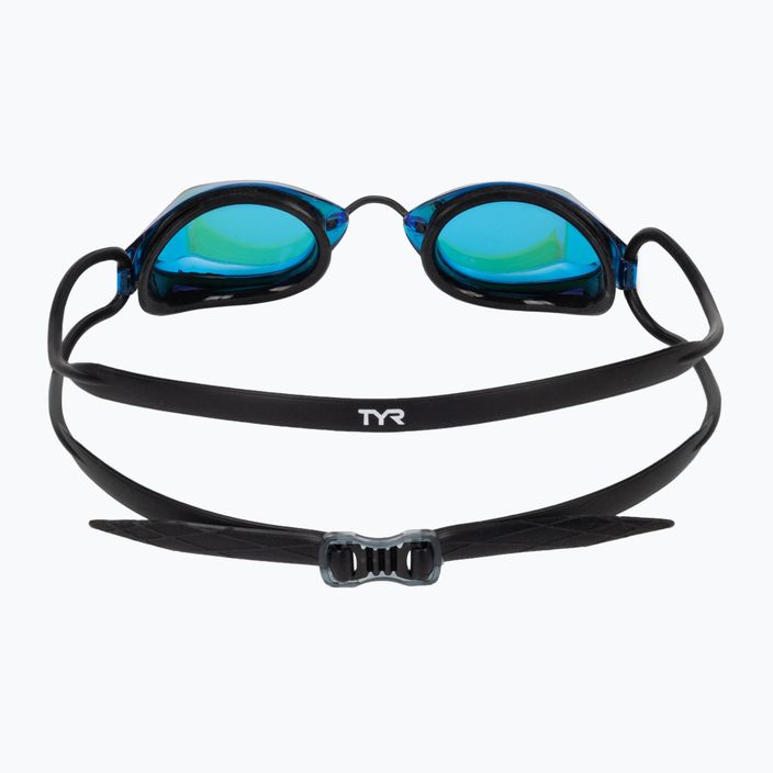 Ochelari de înot TYR Tracer-X Racing Mirrored negru-albaștri LGTRXM_422 5