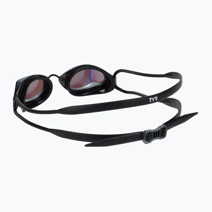 Ochelari de înot TYR Tracer-X Racing Mirrored negru-aurii LGTRXM_751 4