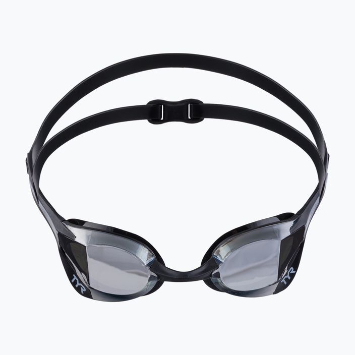 Ochelari de înot TYR Tracer-X Elite Mirrored negri  LGTRXELM_043 2