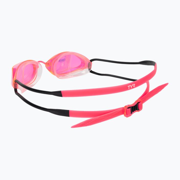Ochelari de înot TYR Tracer-X Racing Mirrored roz LGTRXM_694 4