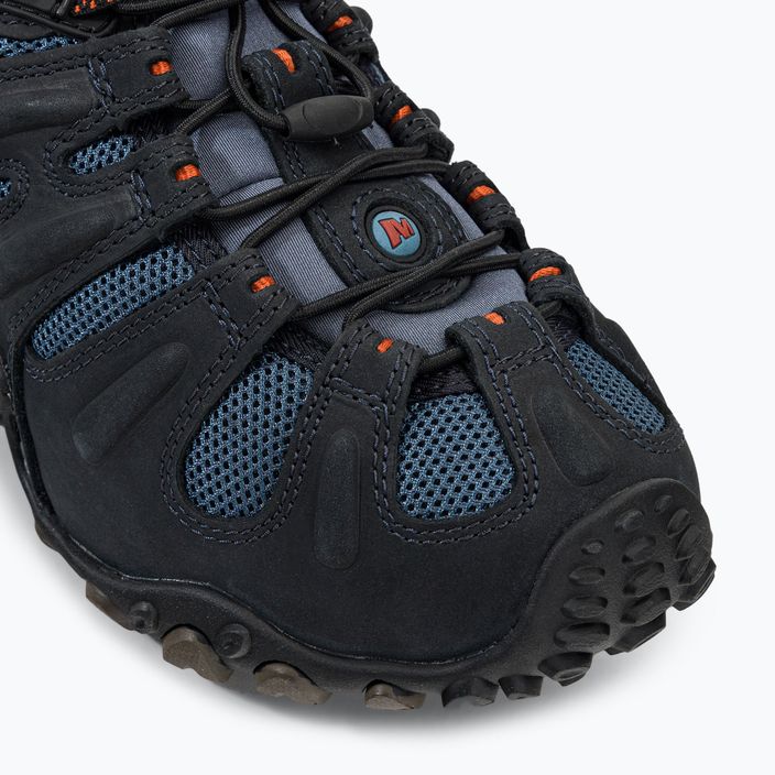 Pantofi de trekking pentru bărbați Merrell Chameleon II Stretch albastru marin și negru J516375 7