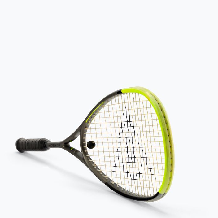 Rachetă de squash Dunlop Sq Blackstorm Graphite 5 0 gri-galben 773360 2